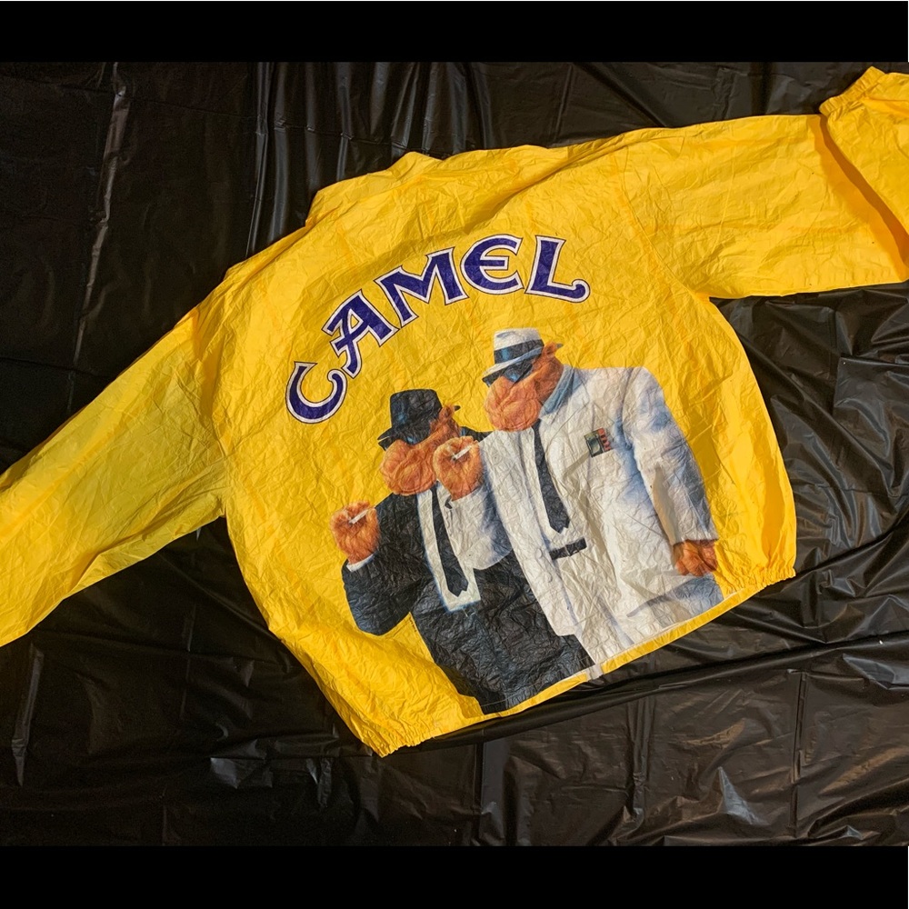 Vintage camel (cigarette) windbreaker